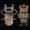 Tactical Vest Phone Holder Molle Mount, Universal Chest Phone Board Carrier Foldable Navigation