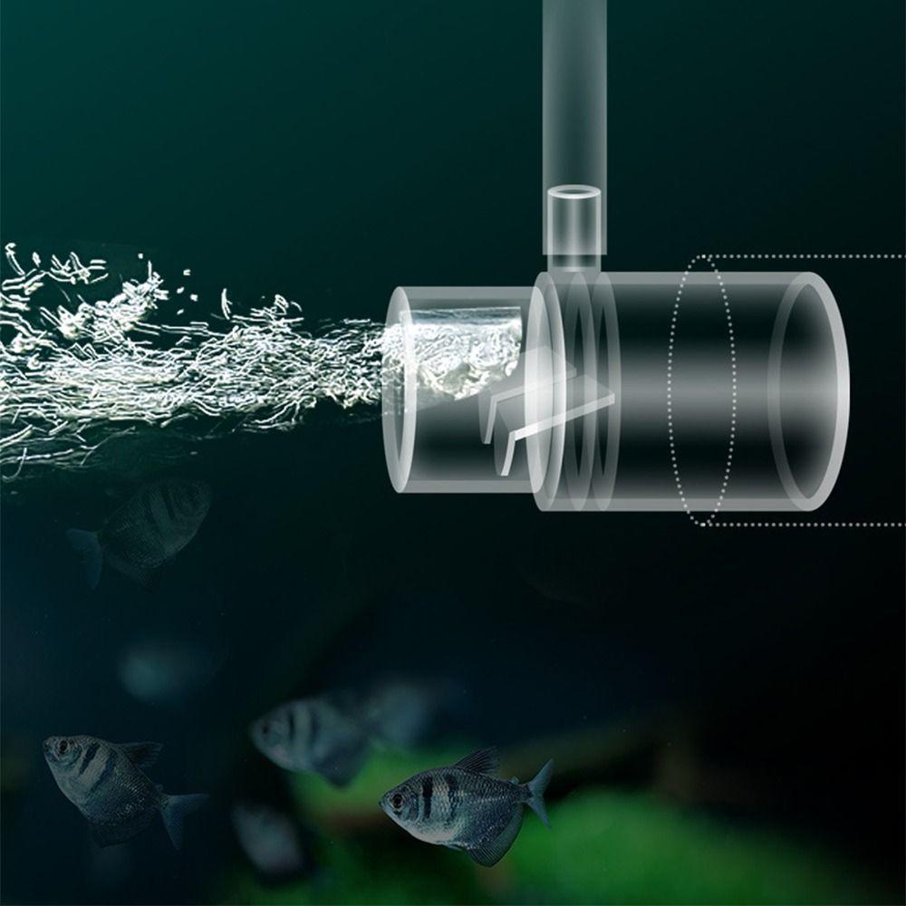 16/20/25mm Increasing Oxygen Clear Fish Tank Aeration Outlet Aquarium Accessories