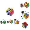 B168-15 Brightly Colored Educational Magic Cube Toy For Kids With Smooth Turning Design