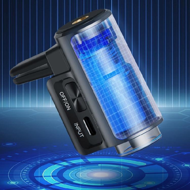 Leiser Auto-Lufterfrischer Lüftungsklemme Wiederaufladbare Batterie Elegantes Design Automatische Einstellung Auto-Luftzerstäuber