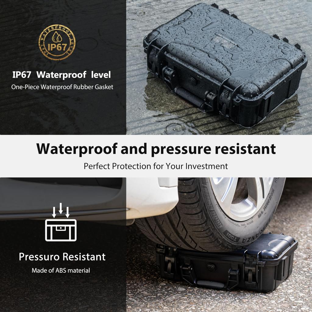 STARTRC Neo pouzdro pro DJI dron, Neo Fly More Combo vodotěsné pouzdro, RC-N3N2 dálkový ovladač, příslušenství tvrdé pouzdro, velkokapacitní úložná taška,