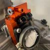 Motorcycle TPi Injector Relocation Block Aluminum For K-T-M EXC300 250 XC XCW TPi Six Days EXC XC 300 250 150 TPi 2023 2022 2021