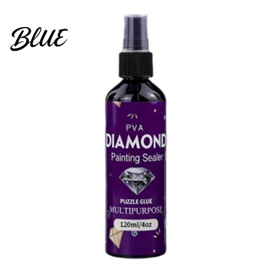 Transparent Protective Film Enhance Luster Sealer Quick-Drying Spray Diamond Art Permanent Glue Quick Drying Adhesive for DIY Crafts Puzzles