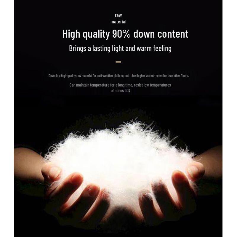 JEANSWEST Men's Warm Round Neck Down Vest