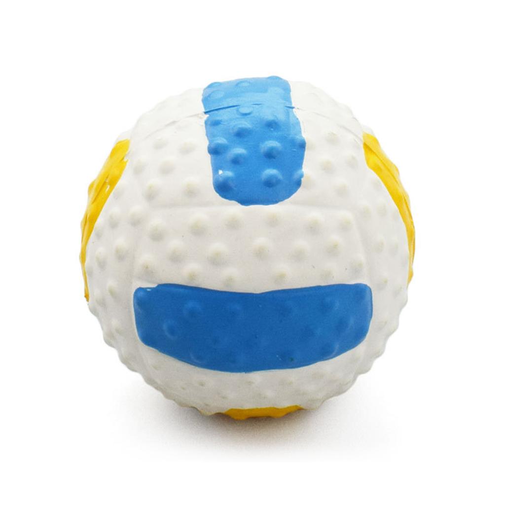 Brinquedos de Látex para Cães com Som de Guinchos Bolas para Cães Brinquedo Squeaker Som de Guinchos Brinquedos Interativos de Treinamento para Cães Brinquedo de Bola para Cães com Guinchos Macio Brinquedo Engraçado para Cães e Gatos