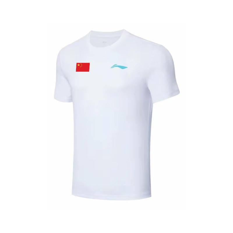 Li-Ning Lightweight Breathable Minimalist Sports Moisture-Wicking Short Sleeve T-Shirt Unisex Tops AHST347-3A2