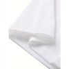 Taille Européenne Nouveau Homme Style Rue Américain Respirant Décontracté Imprimé Manches Courtes T-Shirt