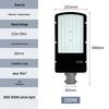 Outdoor Waterproof LED Street Light Head