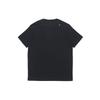 Li Ning Sports Basketball Collection T Shirts Men's Black Crew Neck Moderate Straight Fit AHSQ217-4
