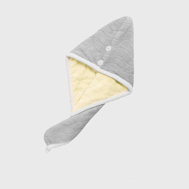 Premium Hair Drying Hat Coral Fleece Drying Cap With Thick Absorbent Design For Home And Travel