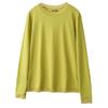 2026 Spring Plus Size Women's Mesh Splicing Long Sleeve Round Neck Base Layer Top for Chubby Girls