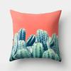 Tropical Plant Green Leaves Cactus Pillowcase Living Room Sofa Cushion Cover Office Bedroom Home Decorative Pillow Covers