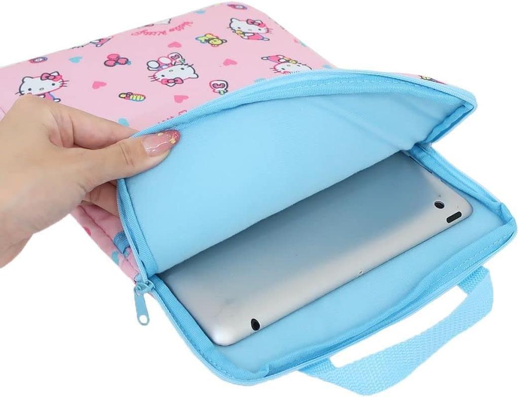Marushin Tablet Sanrio Hello Kitty Pastel Tablet Fits in a School Bag with Cute for Elementary School Boys and Product 3065015600 Case, Kitty,
