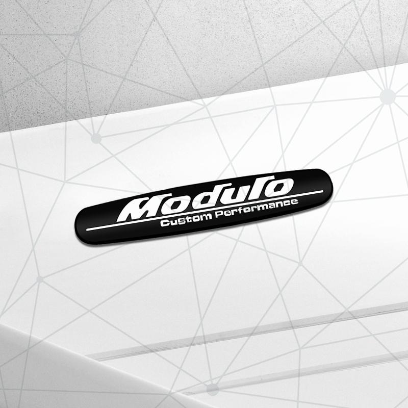 

3D Auto Metal Modulo Moduro Badge Car Rear Trunk Emblem Sticker LOGO Decor For Honda Civic City Jazz Vezel Odyssey Accord Fit