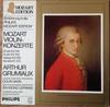 LP Plaat WOLFGANG AMADEUS MOZART  ARTHUR GR  Mozart Vioolconcerten 6833217 Philips 1978 Duitsland Klassiek Gebruikt