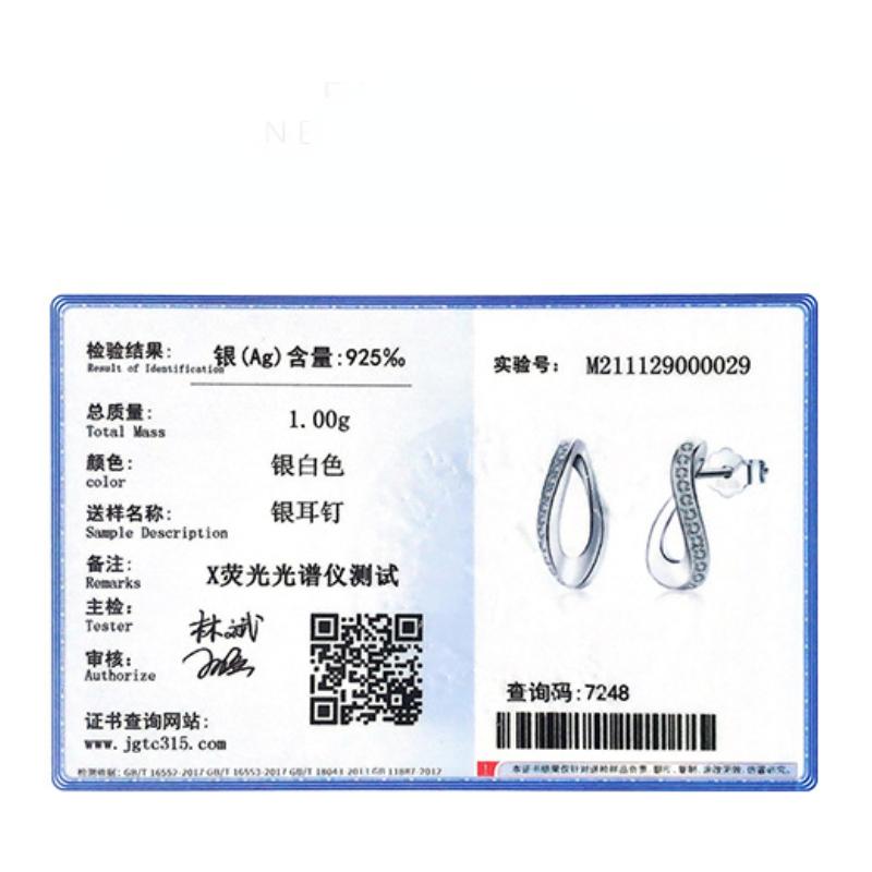 Tancise 925 Sterling Silber Zirkon Ohrringe Tropfen Ohrringe für Frauen Hochzeit Party Geschenke