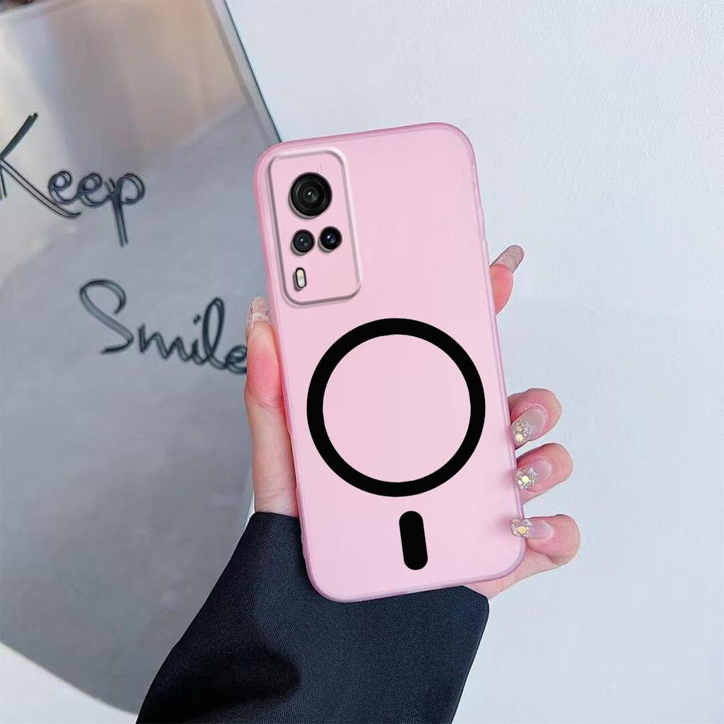 Case for Vivo Y53s 4G,Y51,Y31 2020 Premium Magnetic Matte Phone Casing Protection Cover