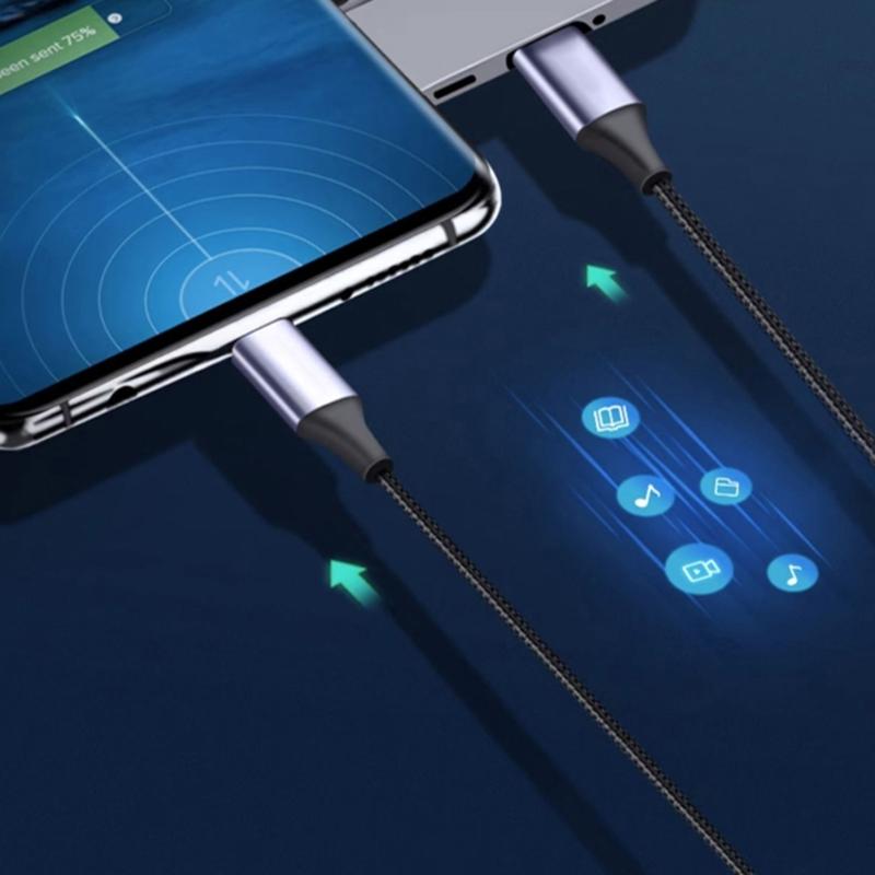 100W USB C to USB C Charging Cable Type C Charging Cable Fast Charging Cable Data Transfer 480Mbps for Phone Tablet