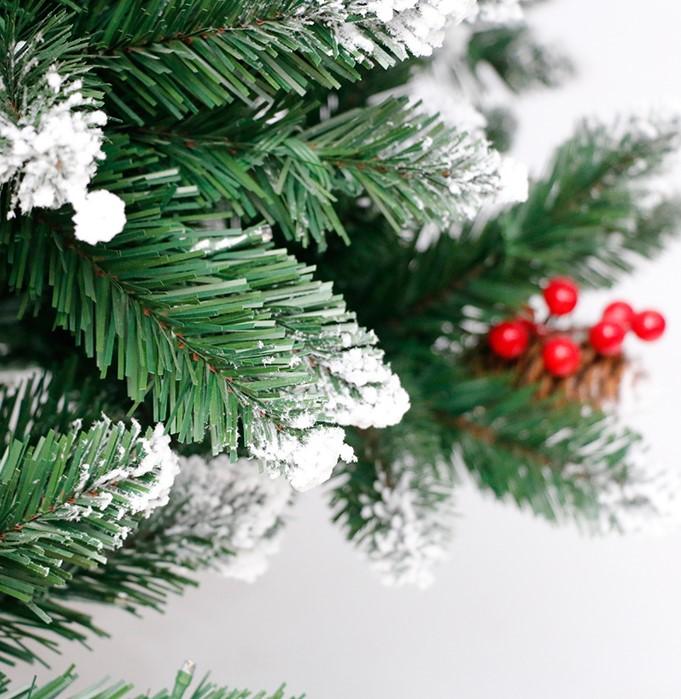 StarryLights artificial Christmas tree 180 cm x 78 cm with LED lighting