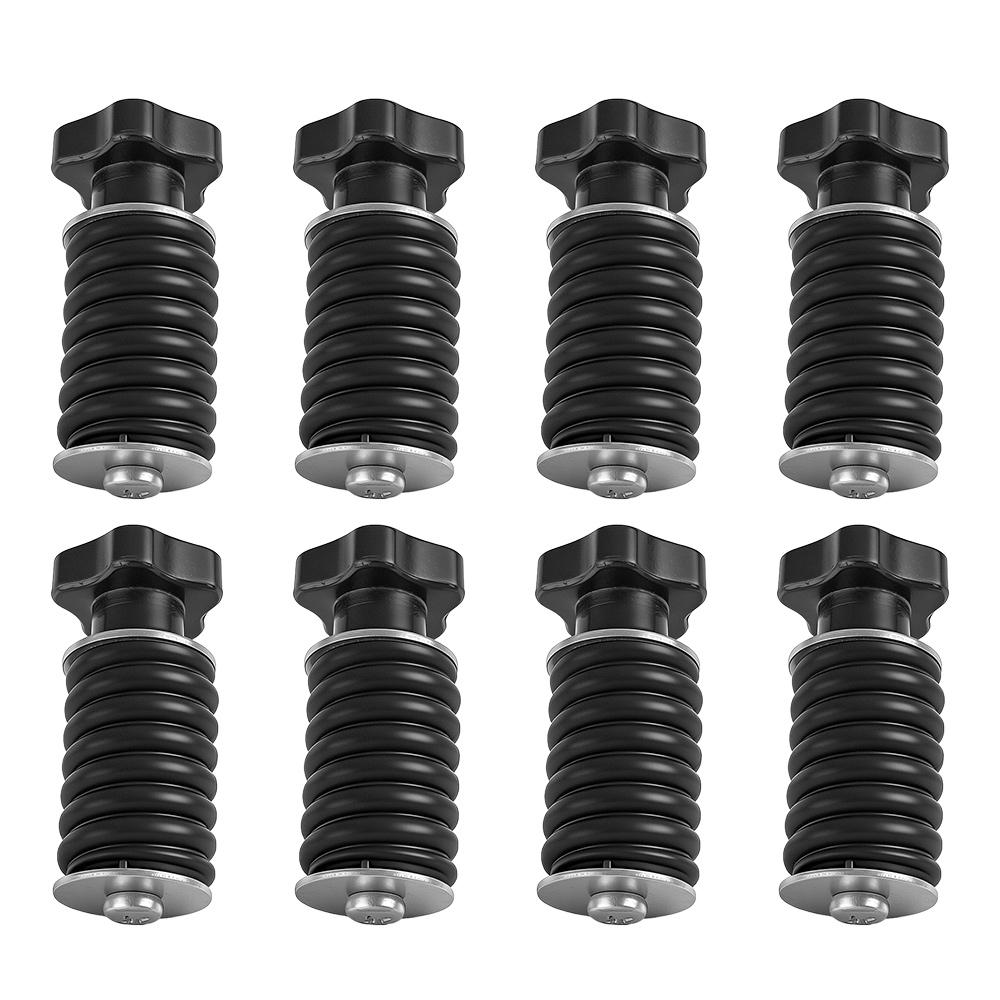 4/6/8pcs Rubber Tie Down Anchors Lock Ride For UTV ATV For Polaris Ranger 500 700 800 1000XP Sportsman 110 400 450 Accessories