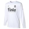 FINTA Long Sleeve Practice Shirt FT8818 White Soccer/Futsal (0100)