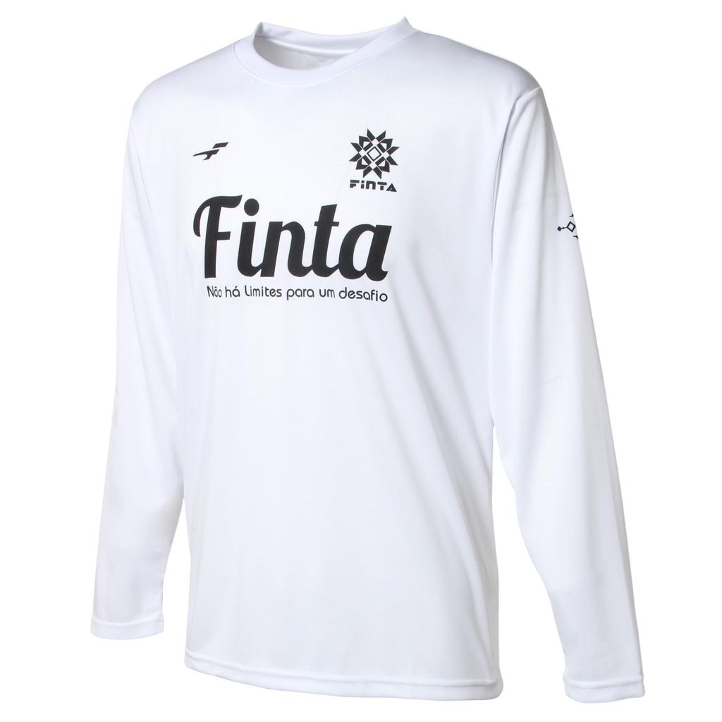 FINTA Long Sleeve Practice Shirt FT8818 White Soccer/Futsal (0100)