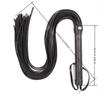 Erotic Black and Red Leather Tassel Whip SM Bondage Couple Toys Sex Supplies