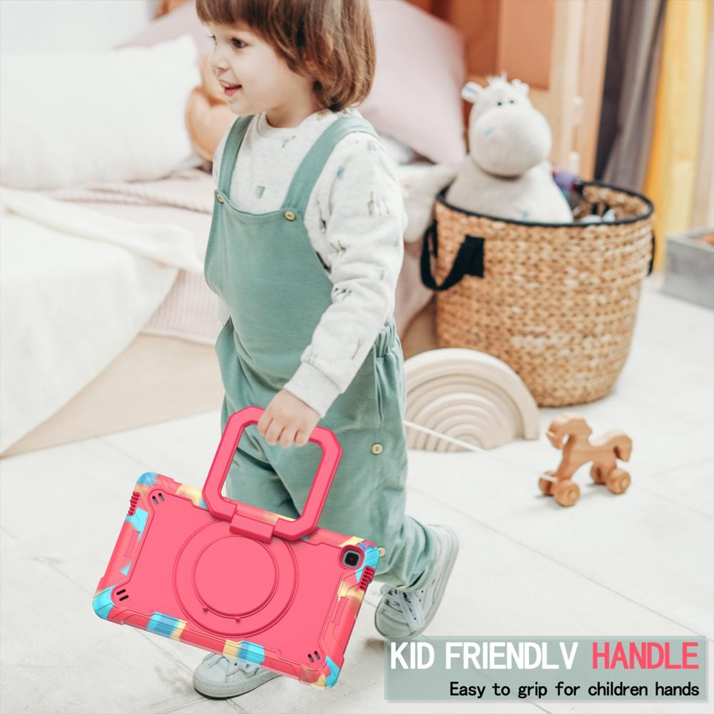 Tablet Cases Case For Samsung T220 T225 8.7 Inch Hand Ring Stand Kids Cover For Samsung Galaxy Tab A7 Lite 8.7 2021 Sm-t220 Sm-t225 Fundas