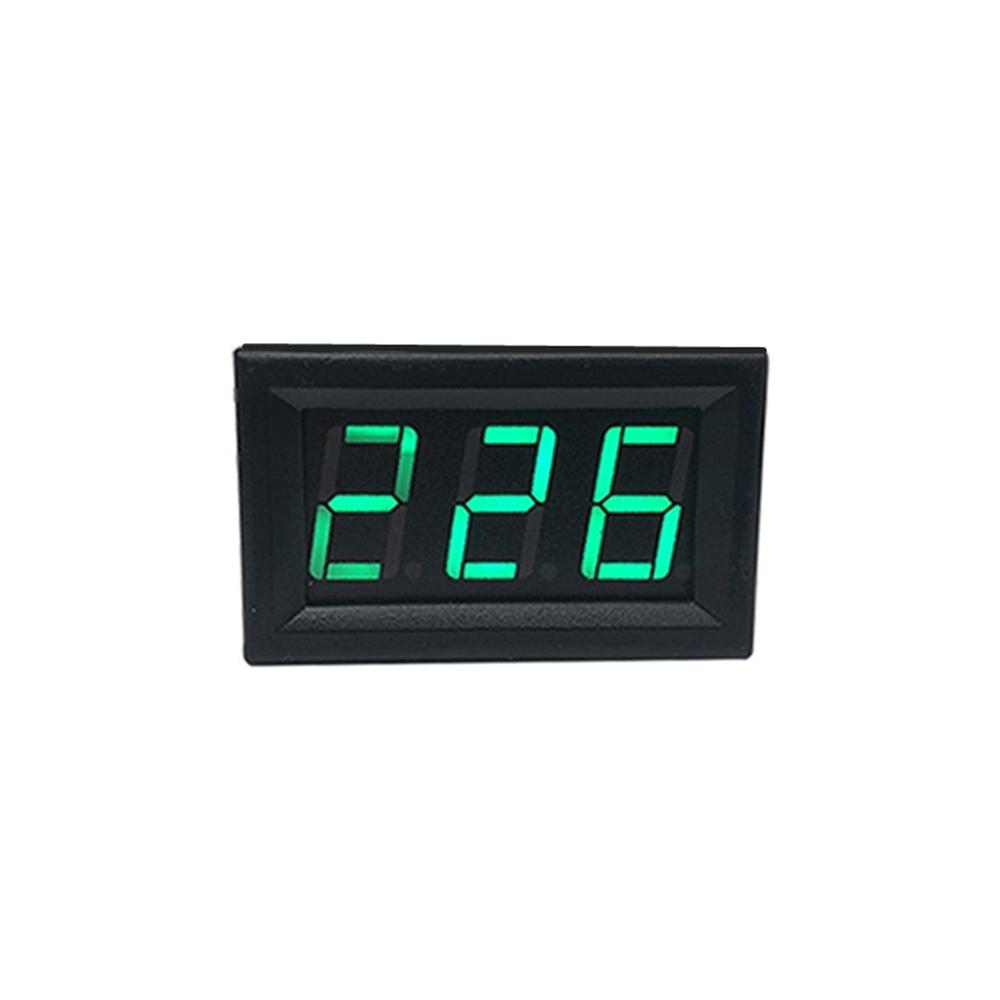 AC 30-500V 0.56inch AC Voltmeter 220V 3 Phase 380V Universal LED Digital Display Two Wire Digital Meter Red Green Blue