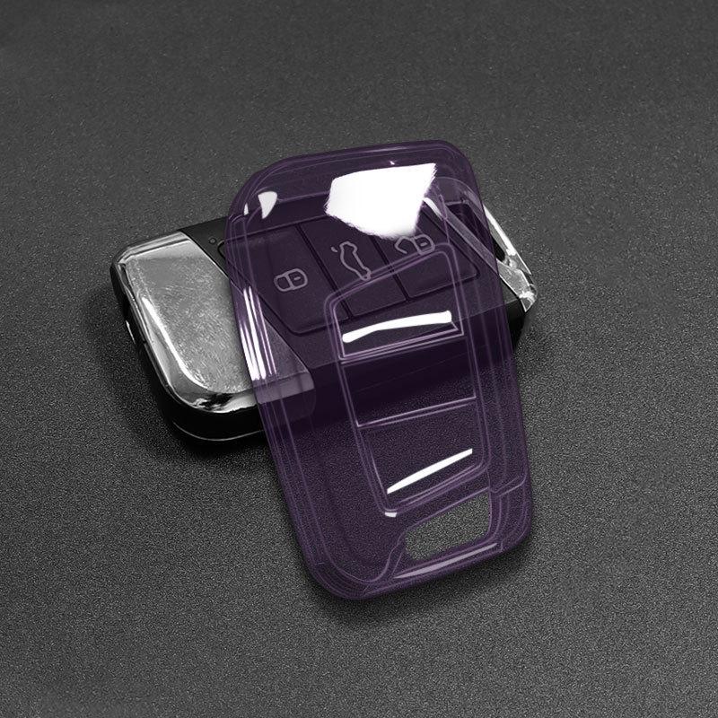 Volkswagen Passat CC Magotan Etui na Kluczyk Przezroczysta Klamra Model 2023 Touareg Pokrowiec na Obudowę dla Mężczyzn i Kobiet