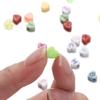 50/100Pcs/Lot Mixed Acrylic 26 Letters Loose Heart Shape Beads For DIY Jewelry Making Bracelet Necklace Keychain Accessories