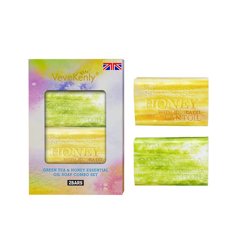 

VEVEKENLY Green Tea Honey Scented Soap Bar