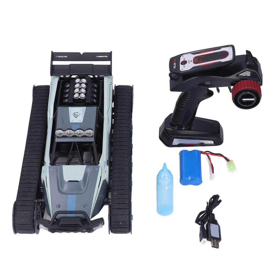 High Simulation RC Tank Car 1:12 Remote Control 360 degrees  Rotatable High Speed Tank Toy 2.4G