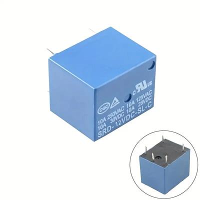 Relé 12V SRD-12VDC-SL-C T73 5 Pinos Tipo PCB Relé de Potência Kit Eletrônico DIY srd12vdcslc