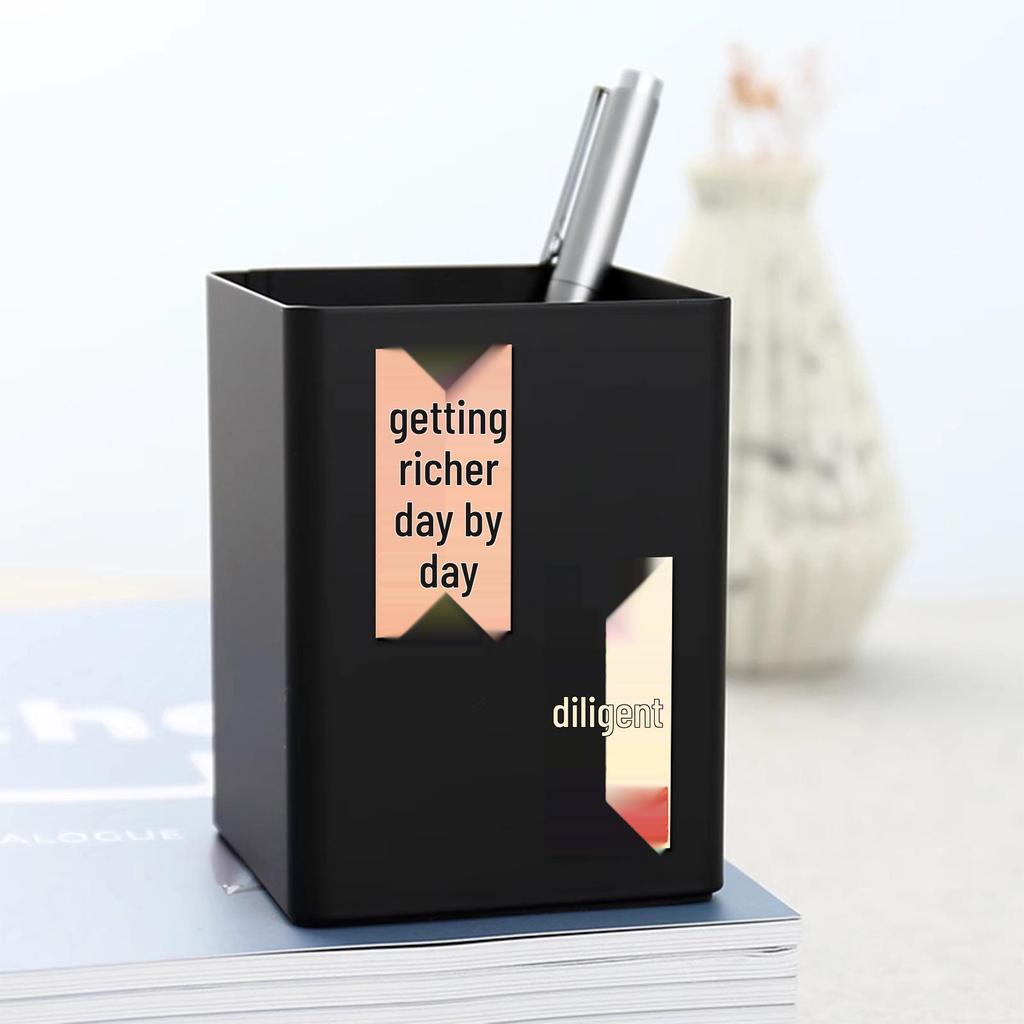 Set of 20 Ancient Chinese Character Magnets - Creative Waterproof Calligraphy Blessing Stickers for Refrigerator