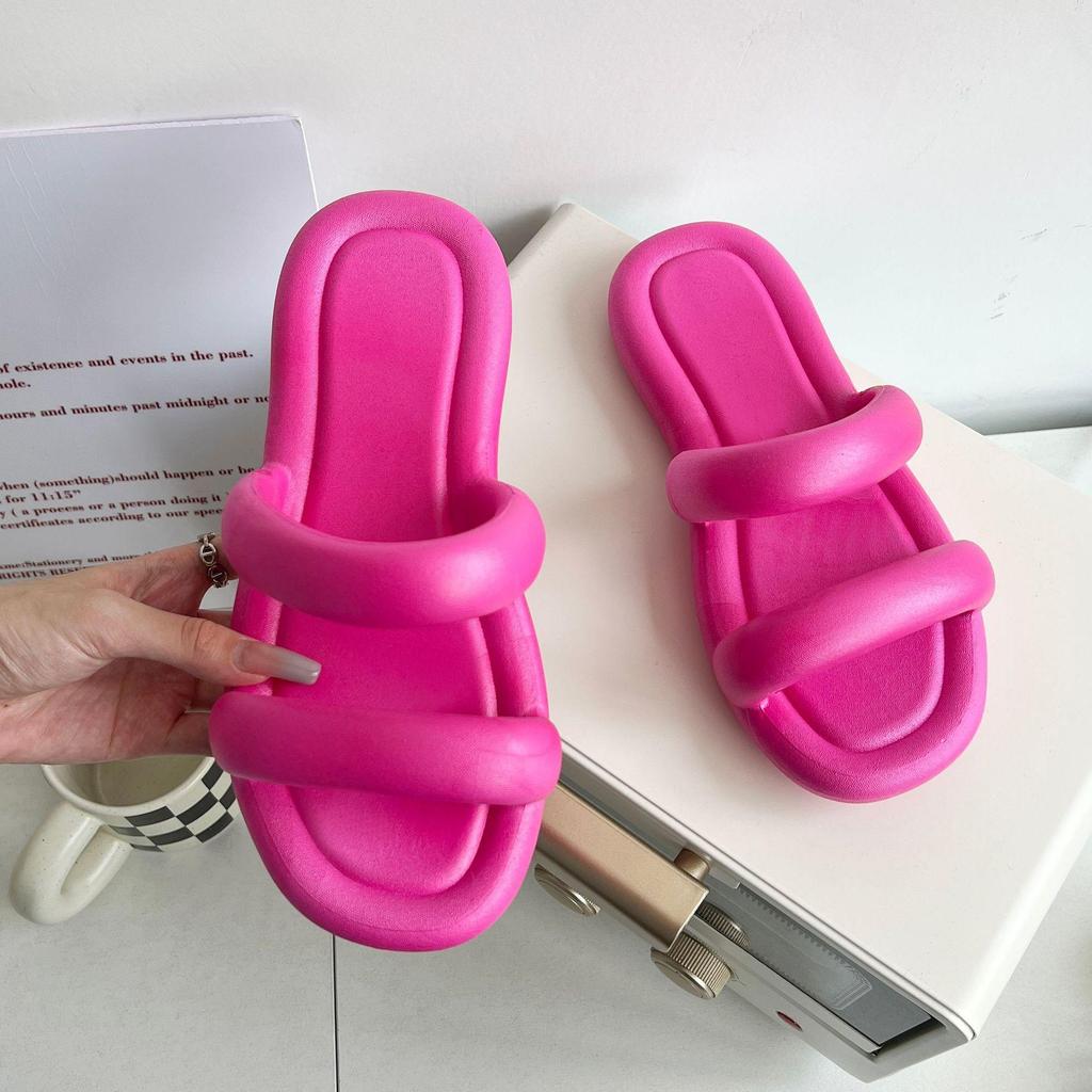 Pantofole da ragazza estive 2024 Suola morbida Comode, antiscivolo, Pantofole semplici da interno alla moda resistenti all'usura