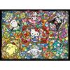 Toy & Puzzle Sanrio Characters Glass Art 1000 Piece Jigsaw Puzzle - Premium Collectible by Toy & Puzzle