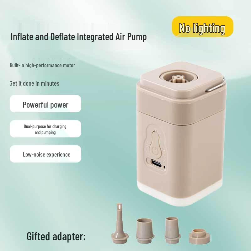 

Компактный электрический воздушный насос для кемпинга на открытом воздухе, палаток, спальных ковриков и надувных изделий для бассейна