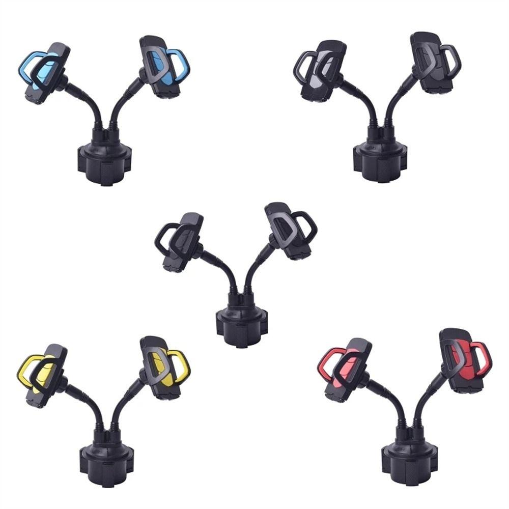 

Внутренняя отделка Автомобильные аксессуары Автомобильное крепление Автомобильный кронштейн для телефона Двойной держатель для телефона Автоматический держатель для телефона