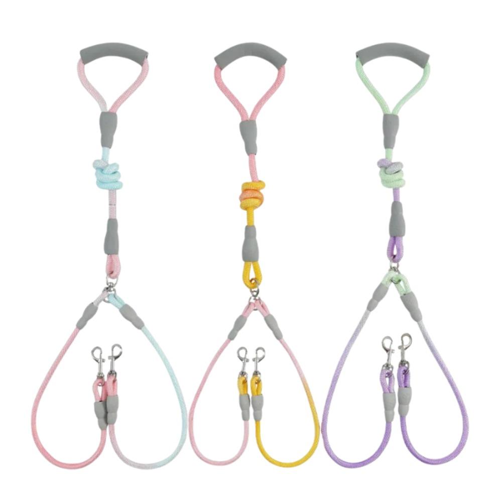 1Pc Dog Leash Walk Dog Leash Medium Double Dog Leash Double Lead One To Two Leads with Pet Supplies Dog Accessories