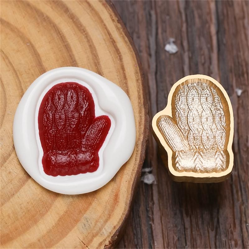 Christmas Seal Stamp Head Replacement, Embossed Seal Stamp Head for Seal Envelope, Invitations Scrapbooking Decoration