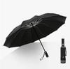 Fully Automatic Waterproof Sun Protection Umbrella with LED Flashlight UV Sunshade Rainproof Wind Resistance Folding Design
