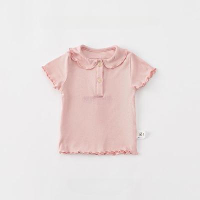 Mädchen Sommer kurzarm T-shirts, kinder Bottoming Shirts, Baby Mädchen Tops, Baby Kleidung, weiß Kinder Kleidung, kinder Frühling Und