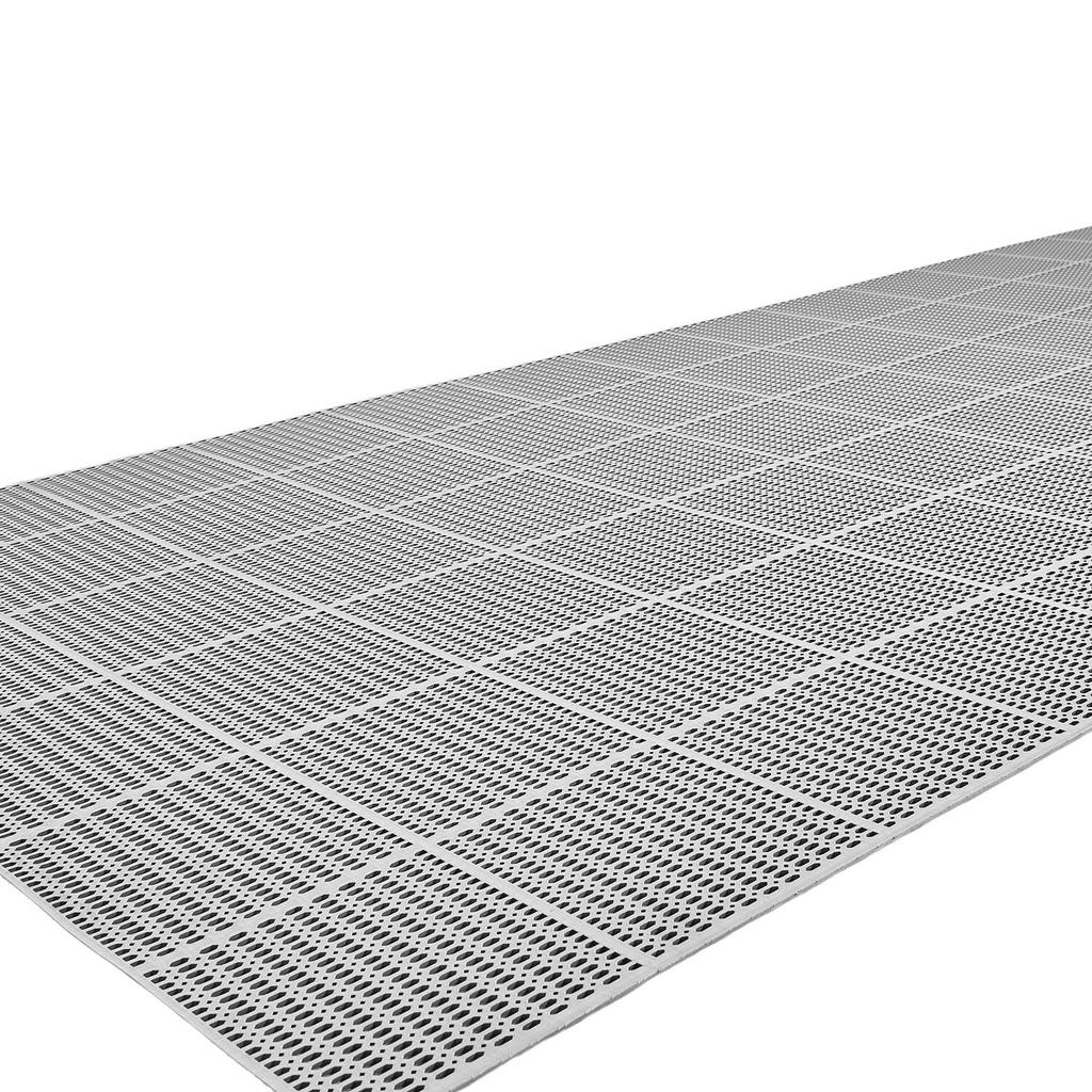Afvoer Mat, 90 x 1500 cm, PVC Antislip Commerciële Vloermat, Natte Ruimte Water Afvoer Spatmat Holle Deurmat Rol, voor Buiten Binnen Restaurant