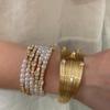 Vintage Rhinestone Multi-layer Open Bangle: Unique, Fashionable Light Luxury Bracelet for Women