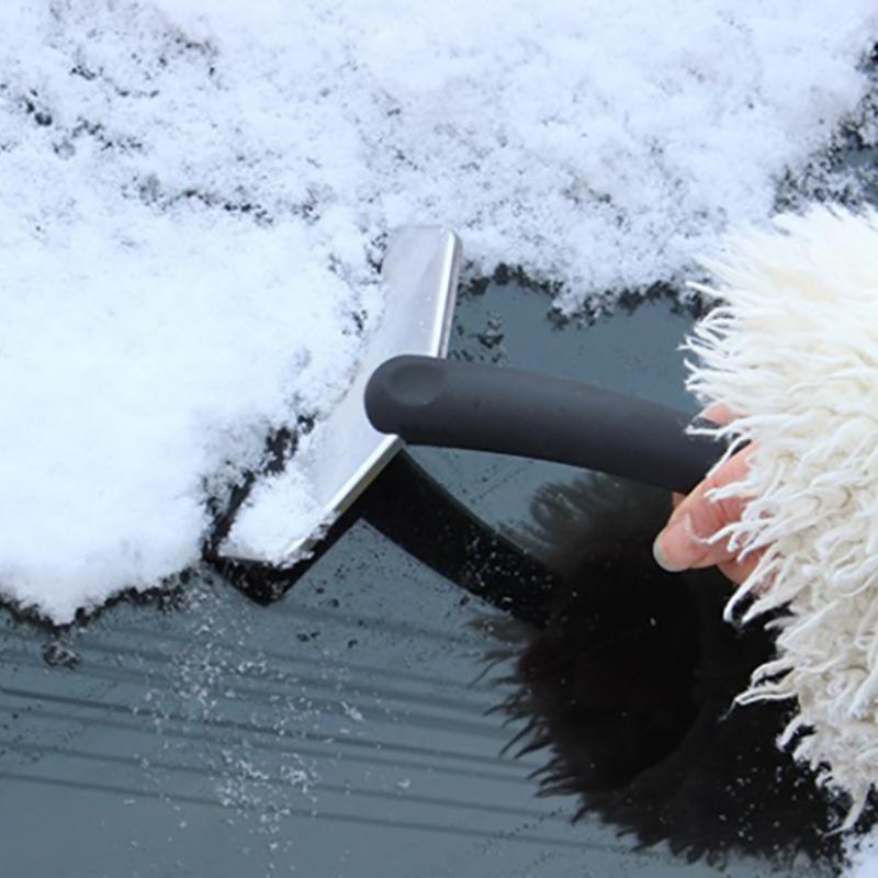 1/2PCS Durable Car Windshield Snow Shovel Snow Removal Scraper Ice Shovel Window Cleaning Tool For All Car Accessories shovel