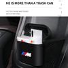Car Trash Can Portable Hanging Vehicle Garbage Case Car Logo For BMW E34 E46 E39 E38 E90 E60 E36 F30 F30 F10 E92 E38 E91 M3 M5