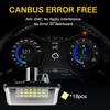 LED  License Plate Lights for Toyota  Corolla E11 ZZE12 NDE12 ZDE12 1997-2001 Number Plate Lamps Bulb Automotive Accessories