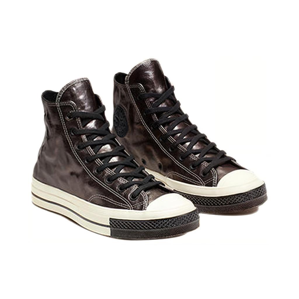 Converse Chuck Zapatos de Vuelo de los 70 de Cuero de Caña Alta 165049C