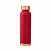 Copper Water Bottle for Travel Leak Proof and BPA Free, Office and Home Use, Ayurveda Inspired Bottle for Immunity Boost (1 Liter | Magenta)